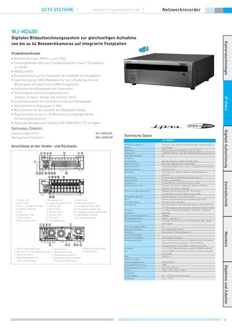 Herkömmliche Verkabelung - Deininger Gmbh