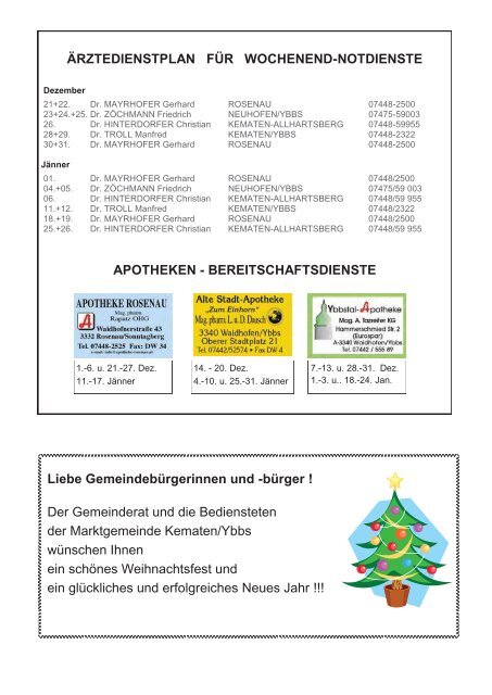 Download - Marktgemeinde Kematen/Ybbs