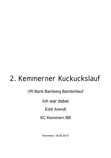 2. Kemmerner Kuckuckslauf