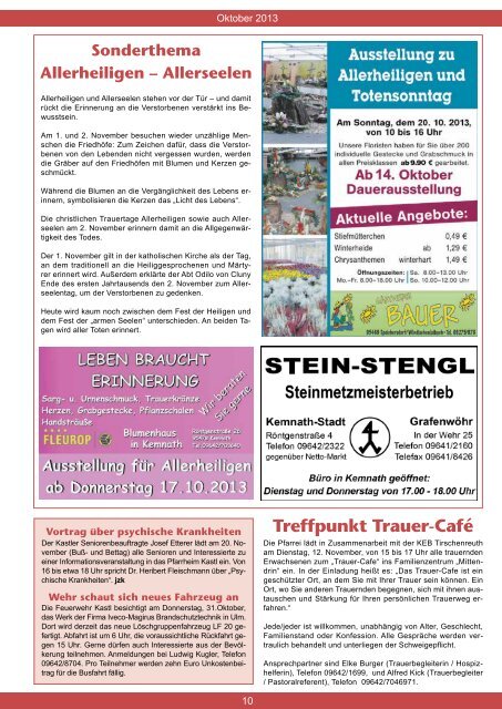 Ausgabe 10/2013 - Stadt Kemnath