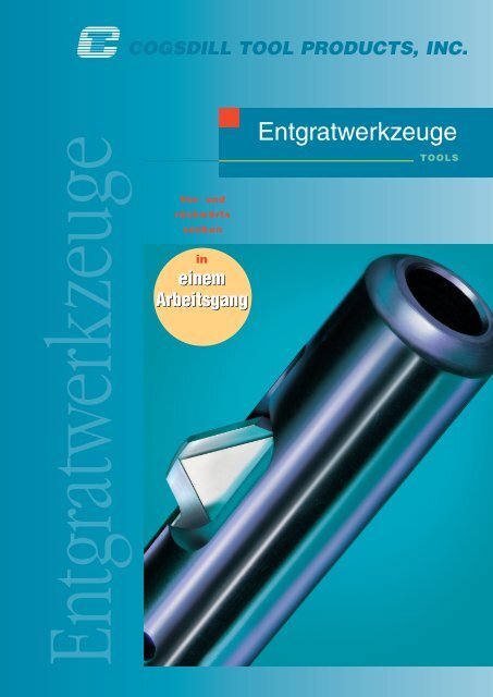 Entgratwerkzeuge Katalog Cogsdill - Kempf