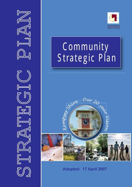 Strategic Plan Community - Kempsey Shire Council