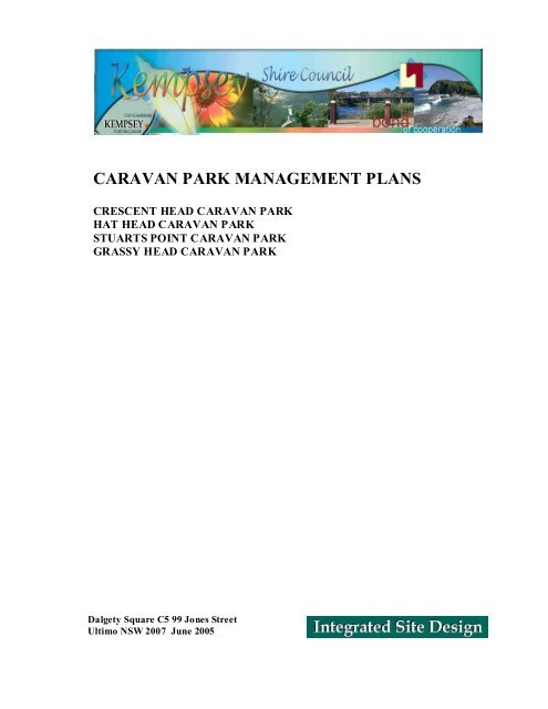 Caravan Park Management Plans - Kempsey Shire Council