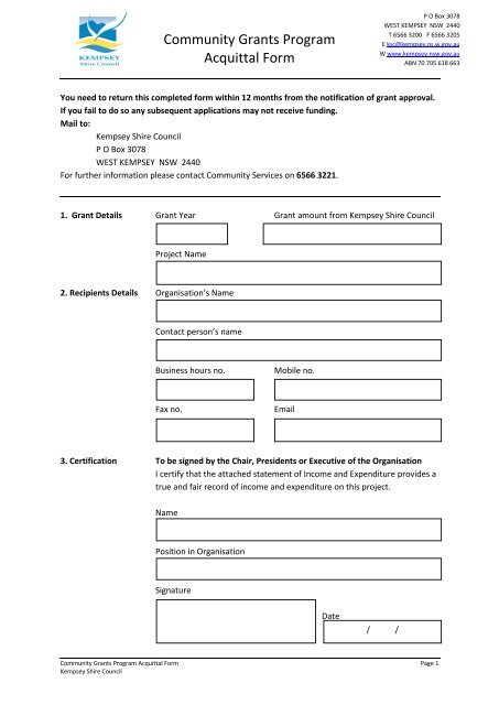 Acquittal Report Template (2) TEMPLATES EXAMPLE TEMPLATES, 57% OFF