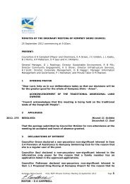 Minutes of the ordinary Council meeting - 25 September 2012