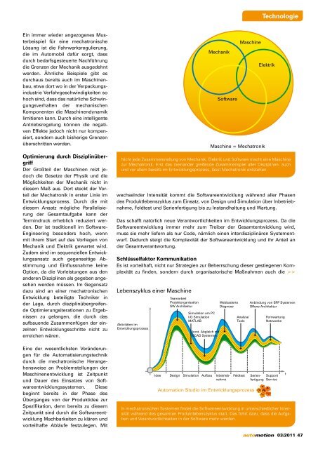 erschienen in automotion 3/2011 - Kemptner