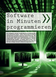 Software in Minuten programmieren - Kemptner