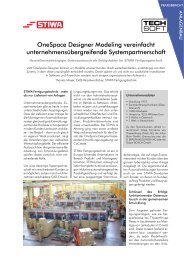 OneSpace Designer Modeling vereinfacht ... - Kemptner