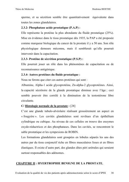 titre evaluation de la qualite de vie des patients apres ...