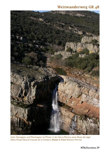 Die Sierra Morena in Spanien