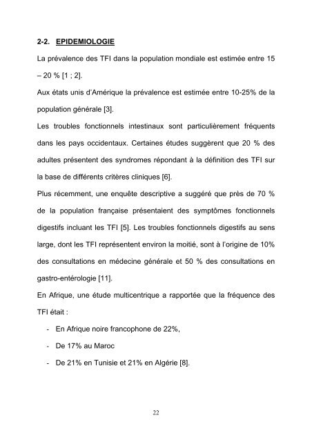 aspects epidemiologiques et semiologiques des troubles ...