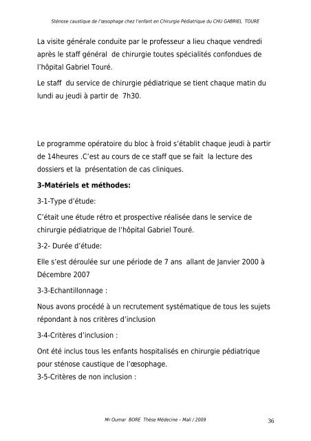 STENOSE CAUSTIQUE DE L'ÅSOPHAGE CHEZ L'ENFANT ...