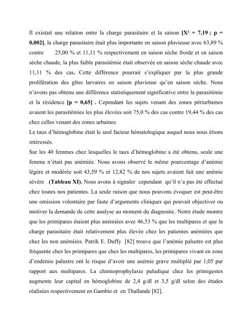 Un But -Une Foi UNIVERSITE DE BAMAKO AnnÃ©e 2006-2007