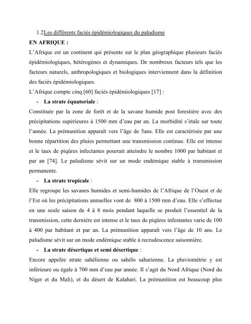 Un But -Une Foi UNIVERSITE DE BAMAKO AnnÃ©e 2006-2007