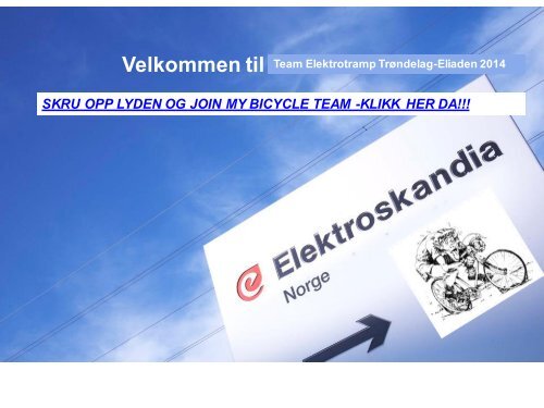 Team Elektrotramp Trøndelag-Eliaden 2014