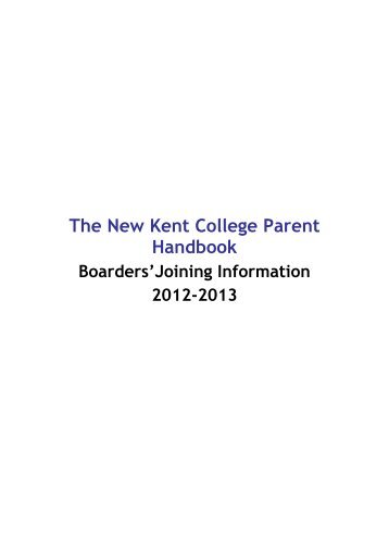 Boarding Houses - Kent College Pembury