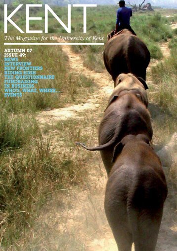 The Magazine for the University of Kent