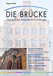 Magazin 2010 30 Jahre DIE BRÜCKE ... - DIE BRÜCKE Lübeck