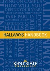 Hallways Handbook - Kent State University