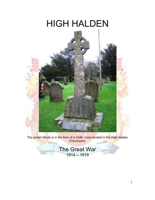 HIGH HALDEN - Kent Fallen