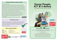 Young People, ICT & e-safety leaflet - Kent Trust Web