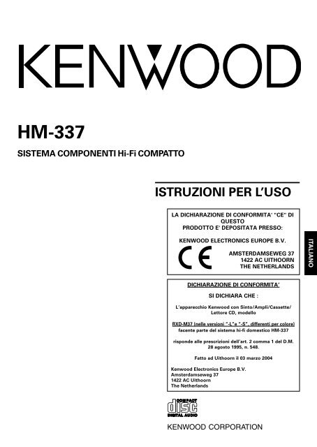 HM-337 - Kenwood