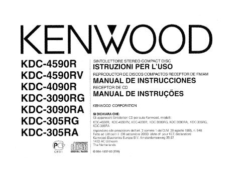 KDC-4090R - Kenwood