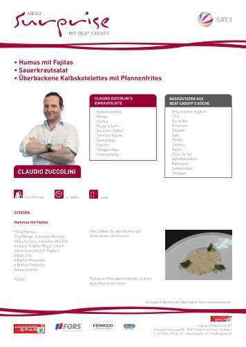 Rezept als PDF - Kenwood