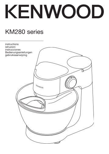 KM280 series - Kenwood