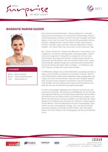 BIOGRAFIE MARION GASSER - Kenwood