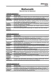 Mathematik - Standardsicherung NRW