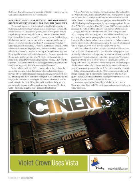 BoxOffice® Pro - December 2011