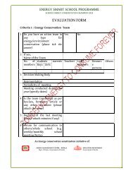 EVALUATION FORM - Energy Management Centre Kerala