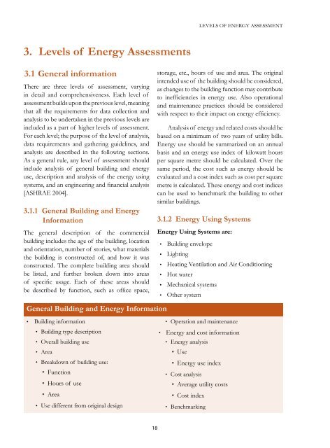 energy assessment guide for commercial buildings - ECO-III