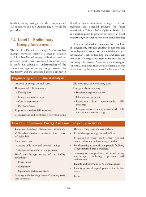 energy assessment guide for commercial buildings - ECO-III