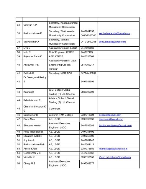 Business and Policy Development - Energy Management Centre ...