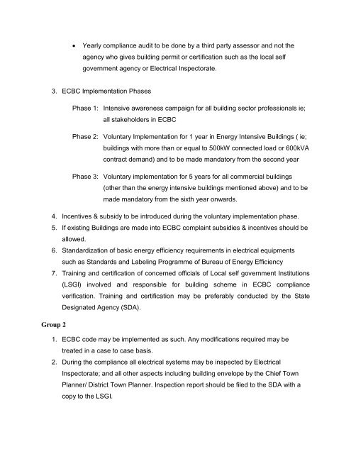 Business and Policy Development - Energy Management Centre ...