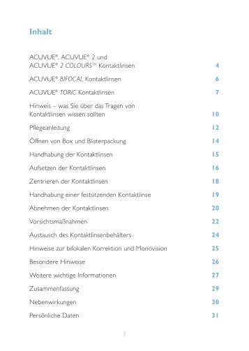 Ratgeber für Kontaktlinsenträger von Austausch-Kontaktlinsen auf ...