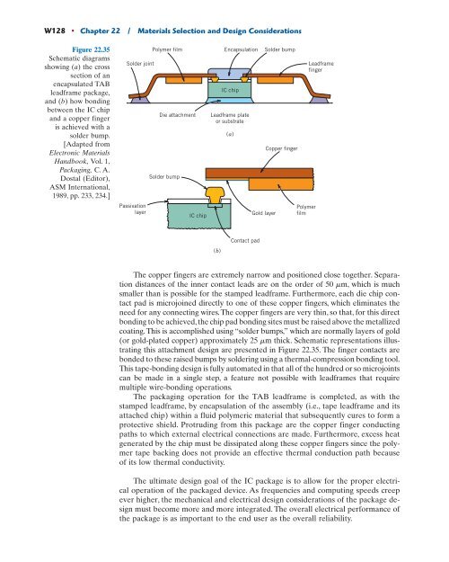 Chapter 22 Materials Selection and Design Considerations