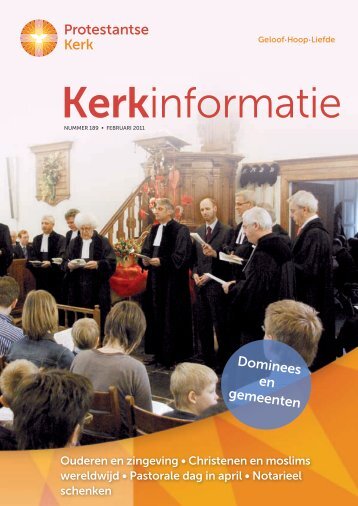 Kerkinformatie nr. 189, februari 2011 - Kerk in Actie