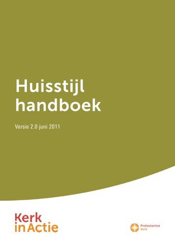 Huisstijlhandboek - Kerk in Actie