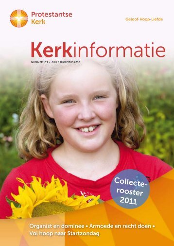 Kerkinformatie nr. 183, juli/augustus 2010 - Kerk in Actie