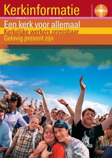 Een kerk voor allemaal - Kerk in Actie