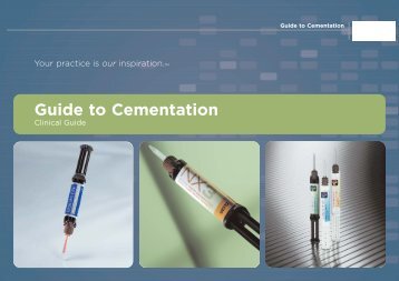 Guide to Cementation - Kerr