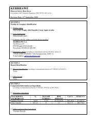 MSDS Cleanic in Tube with Fluoride, Green Apple - Kerr