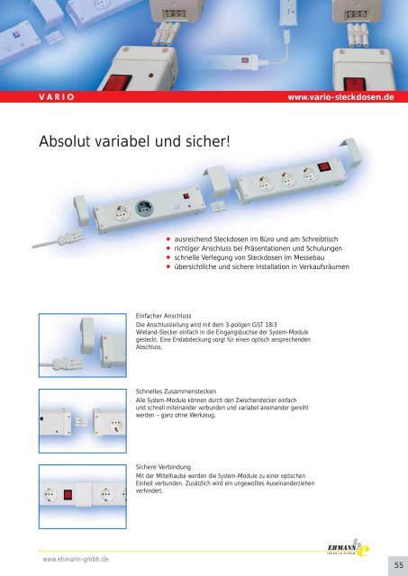 Steckdosen-Verteiler - Ehmann