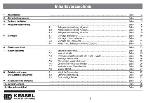 KESSEL-Schaltgerät Aqatronic® K für KESSEL ...