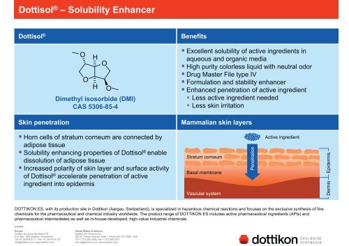 DottisolÂ® â Solubility Enhancer -  Dottikon