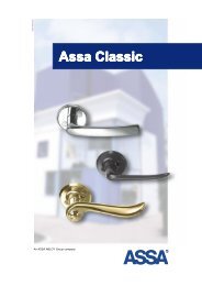 Assa Classic handles