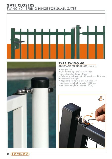 lock for swing gates